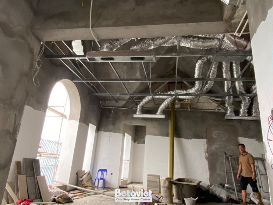 Thi công biệt thự 3 tầng TC23036, giai đoạn thi công phần thô – kết cấu phần thô (9)