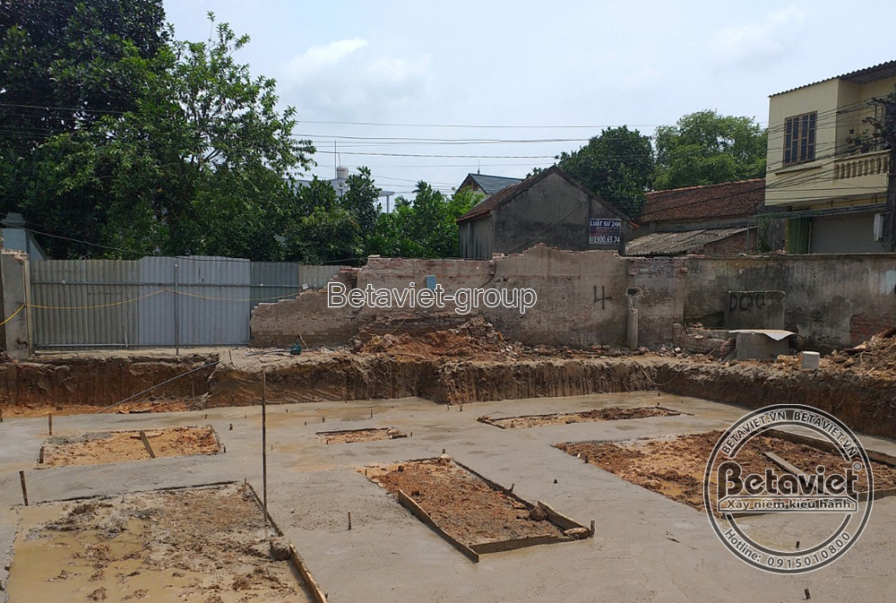 Thi công biệt thự 3 tầng hiện đại TC21062, giai đoạn thi công phần thô – mặt ngoài công trình (19)