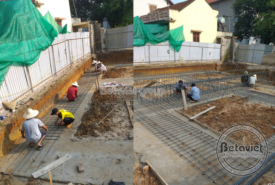 Thi công biệt thự 3 tầng hiện đại TC21062, giai đoạn thi công phần thô – kết cấu phần thô (10)