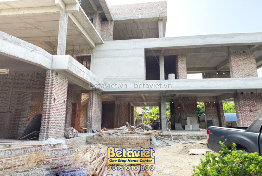 Thi công biệt thự 3 tầng hiện đại TC22071 – ảnh thực tế công trình