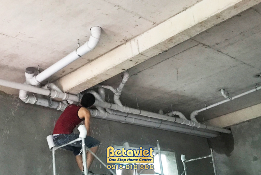 Thi công biệt thự 3 tầng cổ điển TC22030, giai đoạn thi công phần thô – ảnh thi công thực tế (5)
