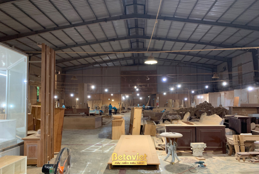 Thi công biệt thự 3 tầng tân cổ điển TC21008, giai đoạn thi công nội thất – mặt ngoài công trình (6)