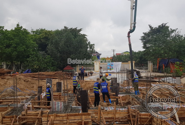 Thi công xây nhà biệt thự 2 tầng tân cổ điển 274m2 tại Thái Bình – TC21038