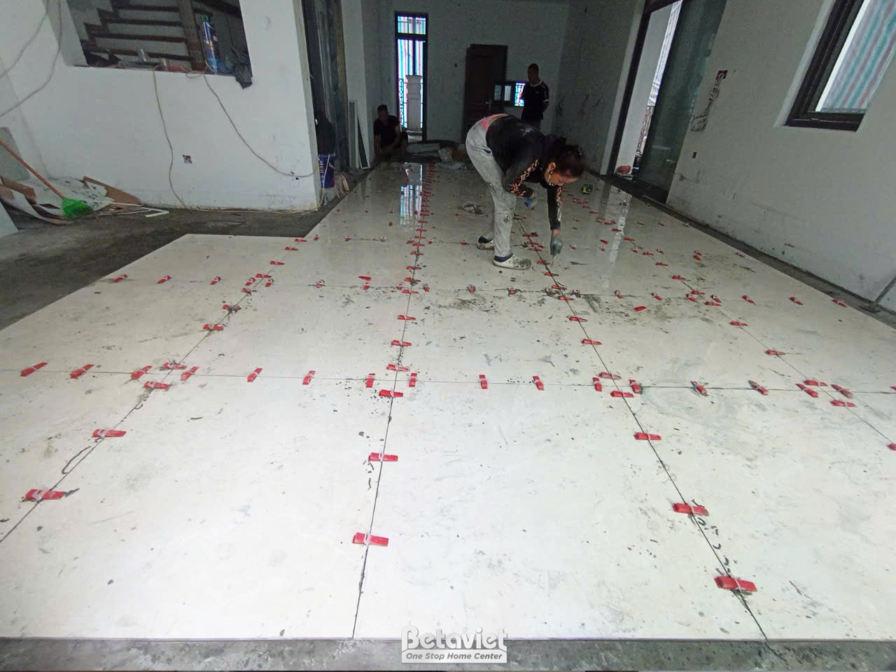 Thi công biệt thự 3 tầng TC23093, giai đoạn lắp đặt hoàn thiện – chi tiết hoàn thiện