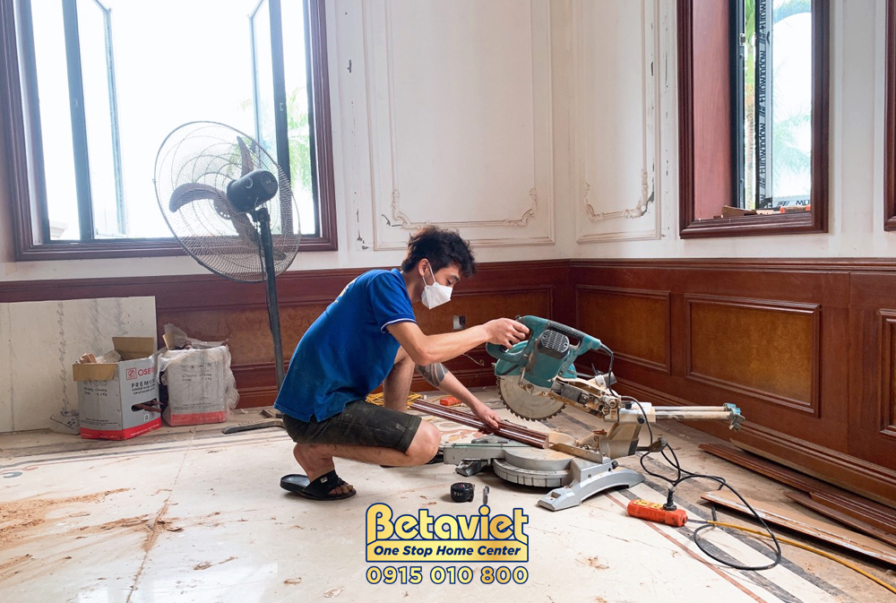 Thi công biệt thự 3 tầng TC21126, giai đoạn thi công phần thô – chi tiết hoàn thiện (2)