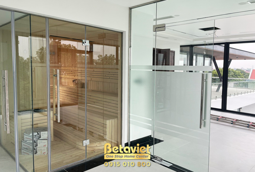 Thi công biệt thự 3 tầng hiện đại TC22071, giai đoạn lắp đặt hoàn thiện – chi tiết hoàn thiện