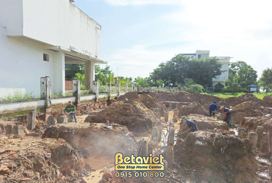Thi công biệt thự 3 tầng hiện đại TC22049, giai đoạn thi công phần thô – kết cấu phần thô (12)