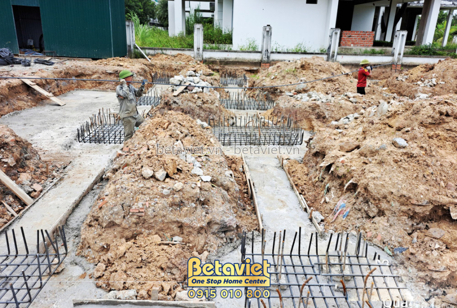 Thi công biệt thự 3 tầng hiện đại TC22049, giai đoạn thi công phần thô – kết cấu phần thô (10)