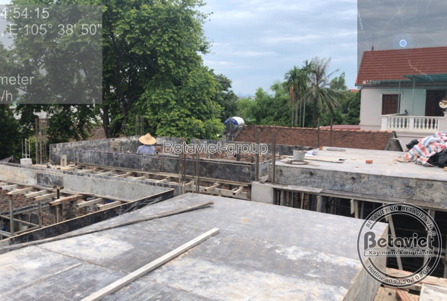 Thi công biệt thự 3 tầng hiện đại TC21062, giai đoạn thi công phần thô – kết cấu phần thô (4)