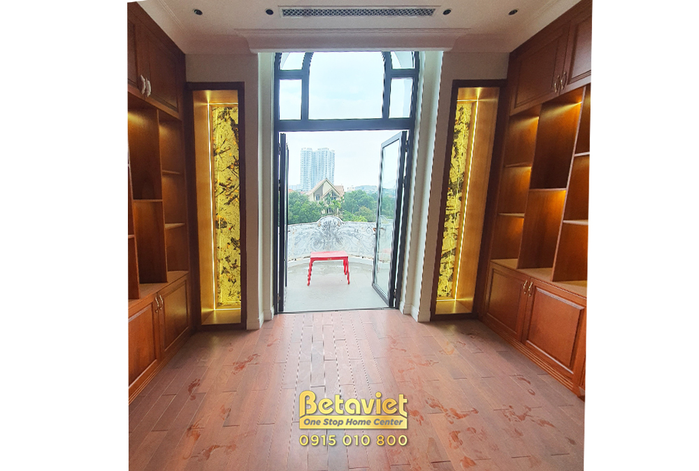 Phần thô Thi công biệt thự cao cấp 3 tầng tân cổ điển tại KĐT Bình Minh – TC20162
