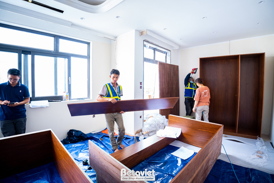 Thi công biệt thự 3 tầng TC23093, giai đoạn lắp đặt hoàn thiện – ảnh thi công thực tế (5)
