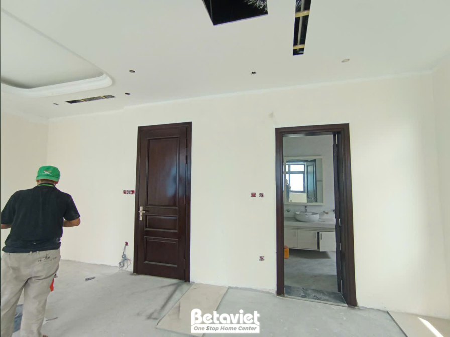 Thi công biệt thự 3 tầng TC23093, giai đoạn thi công nội thất – chi tiết hoàn thiện