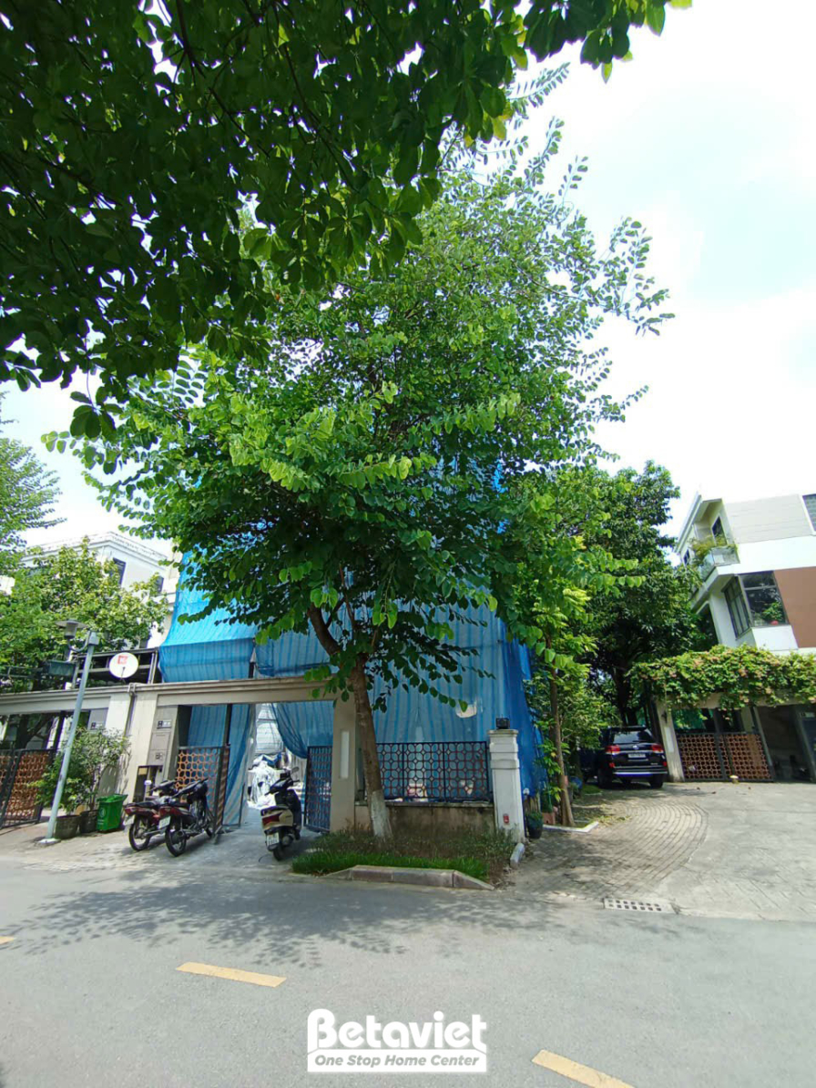 Thi công biệt thự 3 tầng TC23093, giai đoạn thi công nội thất – mặt ngoài công trình
