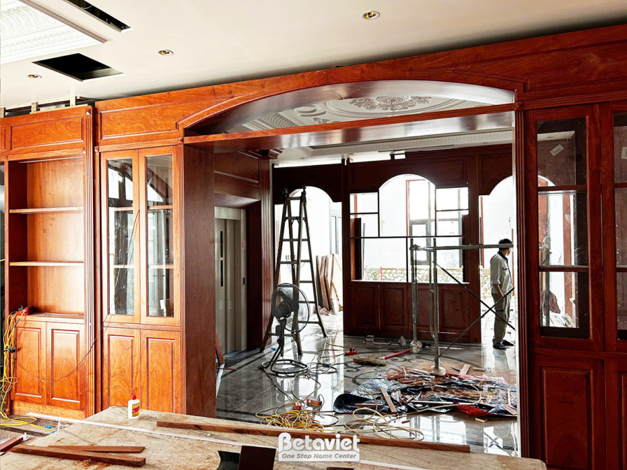 Thi công biệt thự 3 tầng TC24808, giai đoạn thi công nội thất – ảnh thi công thực tế (3)