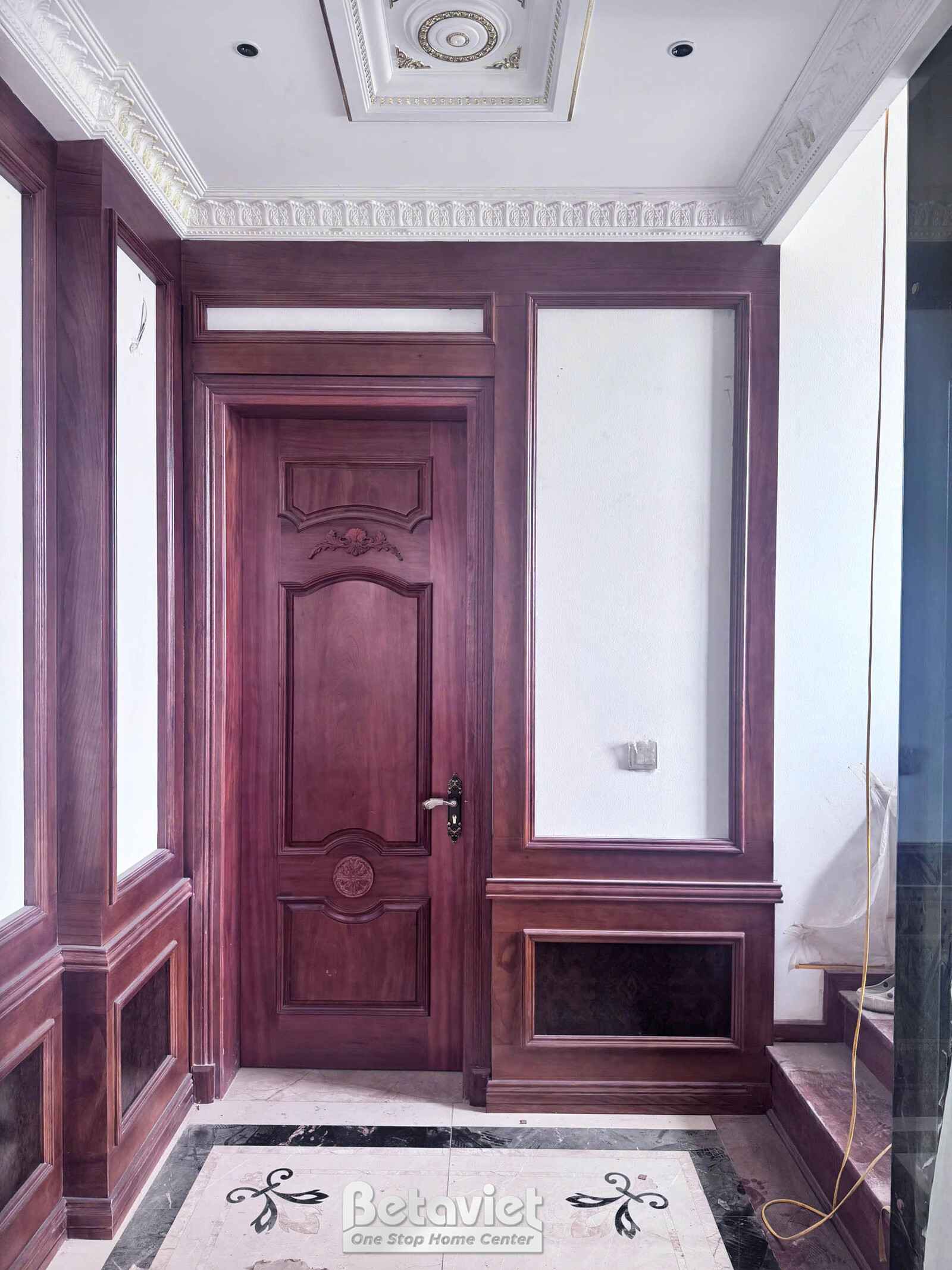 Thi công biệt thự 4 tầng TC22099, giai đoạn lắp đặt hoàn thiện – chi tiết hoàn thiện (7)