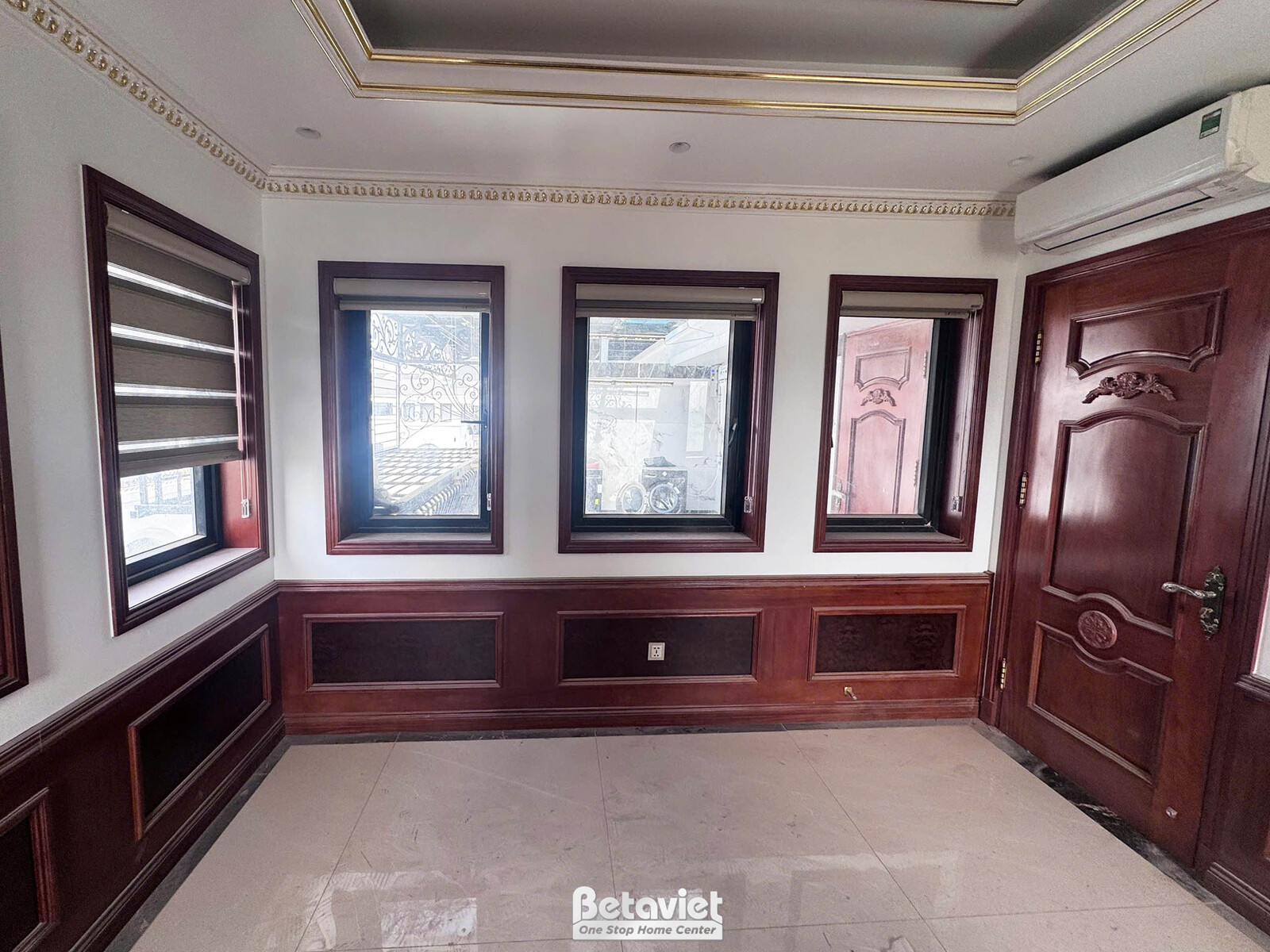 Thi công biệt thự 4 tầng TC22099, giai đoạn lắp đặt hoàn thiện – chi tiết hoàn thiện (5)