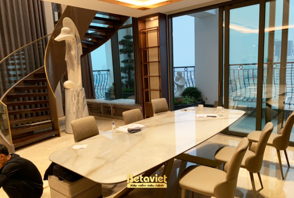Thi công nội thất căn hộ penthouse cao cấp – TC20632