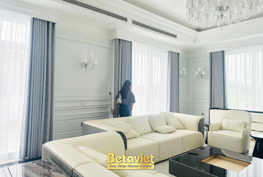 Thi công biệt thự 3 tầng hiện đại TC22049, giai đoạn hoàn thành – mặt ngoài công trình