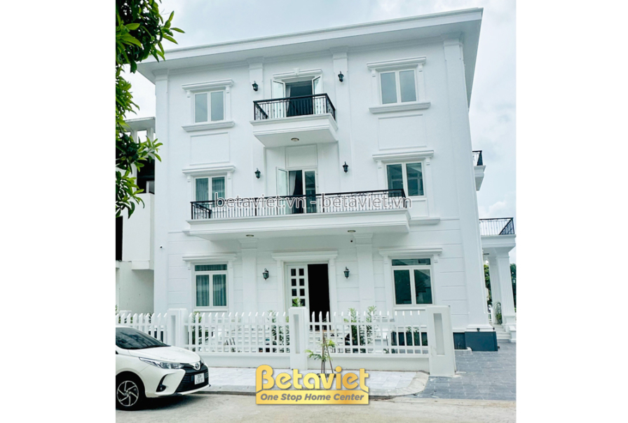 Thi công biệt thự 3 tầng hiện đại TC22049, giai đoạn hoàn thành – mặt ngoài công trình (2)