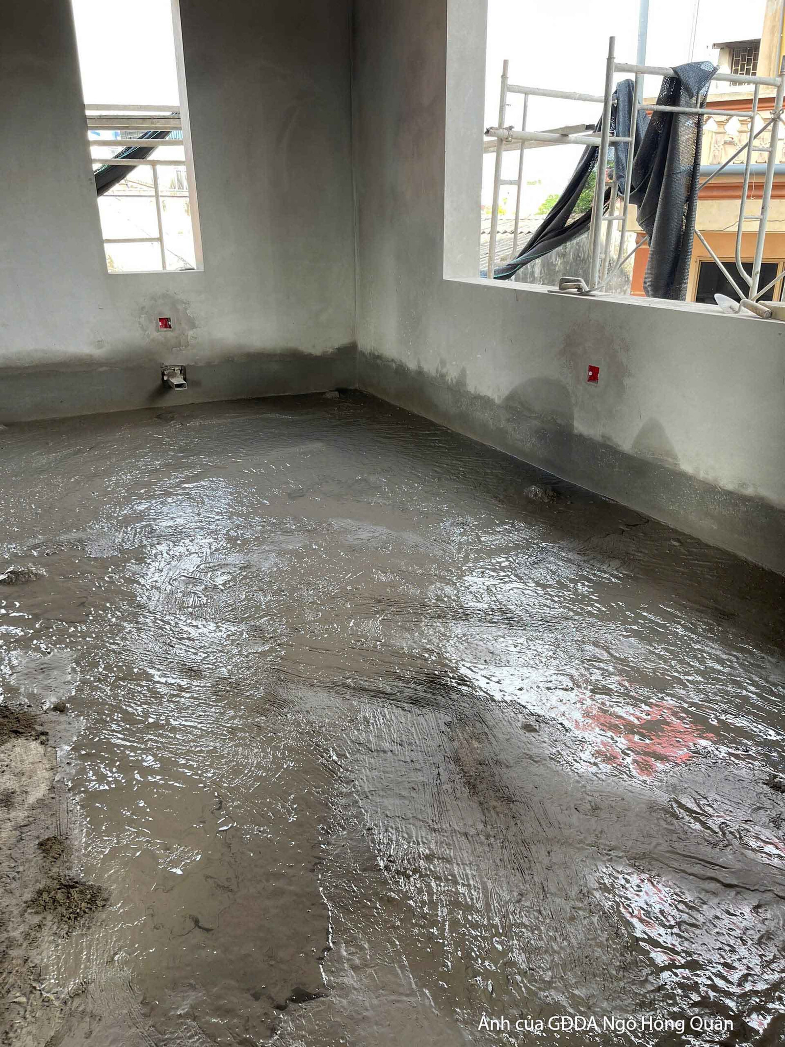 Thi công biệt thự 3 tầng tân cổ điển TC23101, giai đoạn thi công phần thô – chi tiết hoàn thiện