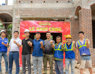 Cải tạo xây dựng  phần thô biệt thự 2 tầng tại Bắc Ninh – TC23083