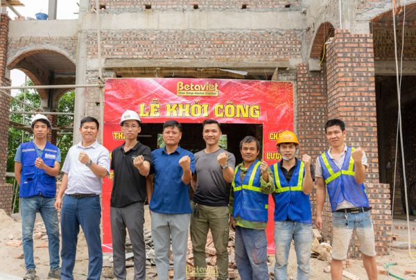 Cải tạo xây dựng  phần thô biệt thự 2 tầng tại Bắc Ninh – TC23083