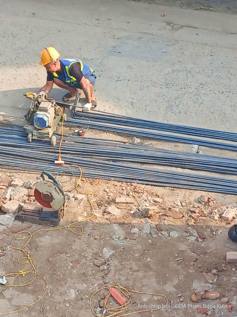 Thi công biệt thự 4 tầng hiện đại TC24063, giai đoạn thi công phần thô – ảnh thi công thực tế (18)
