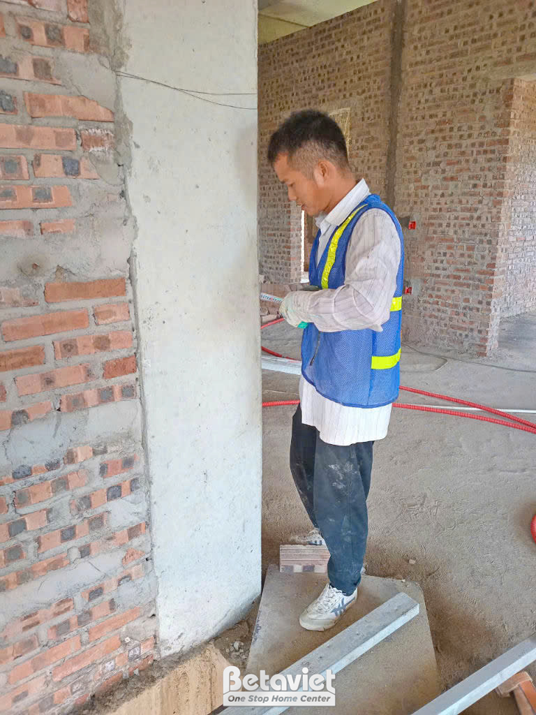 Thi công dinh thự tân cổ điển TC23082, giai đoạn thi công phần thô – ảnh thi công thực tế (8)