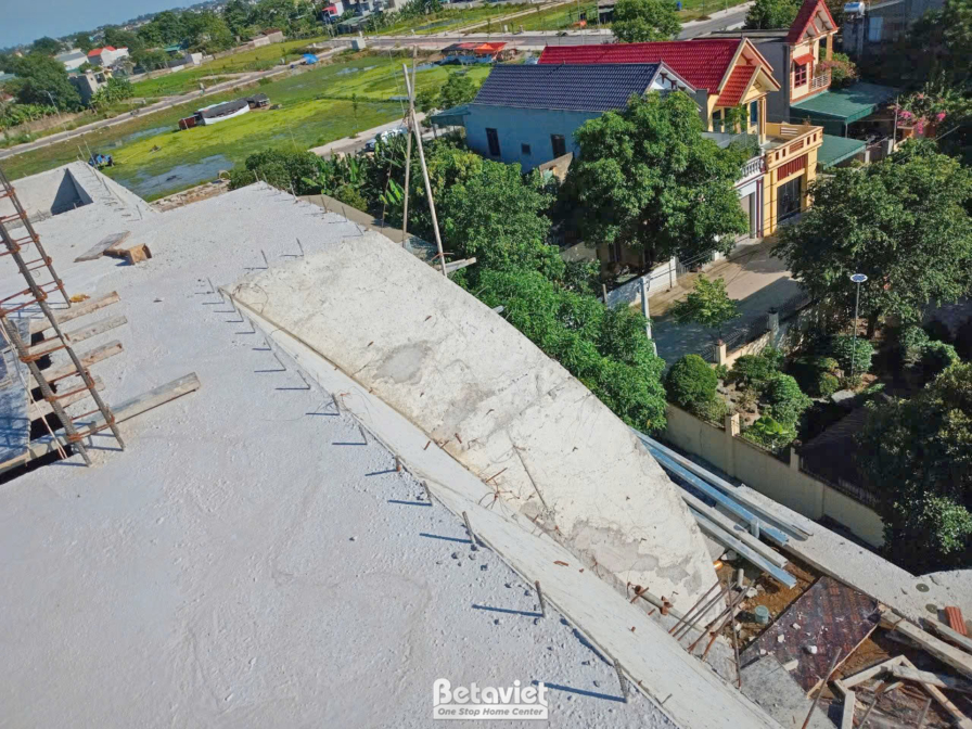 Thi công dinh thự tân cổ điển TC23082, giai đoạn thi công phần thô – kết cấu phần thô (6)