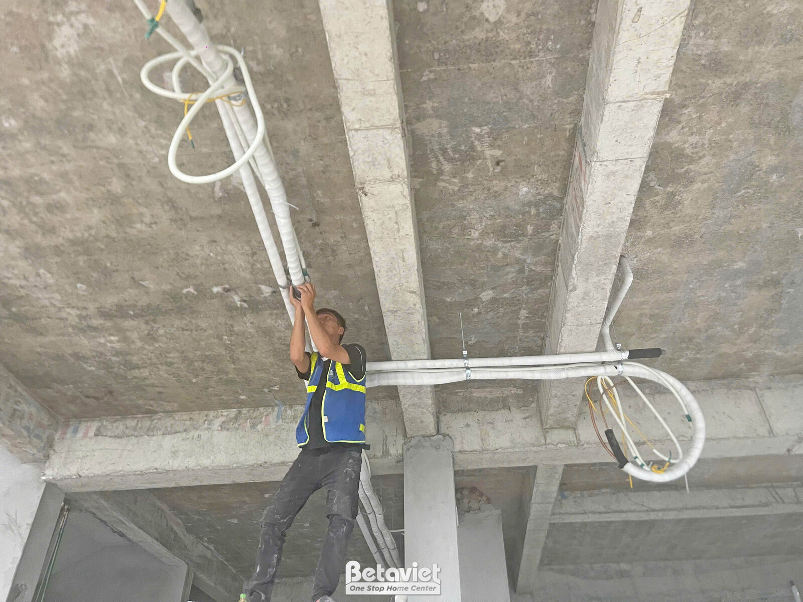 Thi công dinh thự tân cổ điển TC23082, giai đoạn thi công phần thô – ảnh thi công thực tế (5)