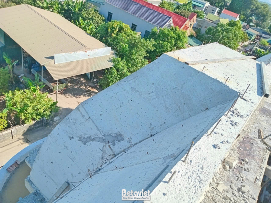 Thi công dinh thự tân cổ điển TC23082, giai đoạn thi công phần thô – mặt ngoài công trình (26)
