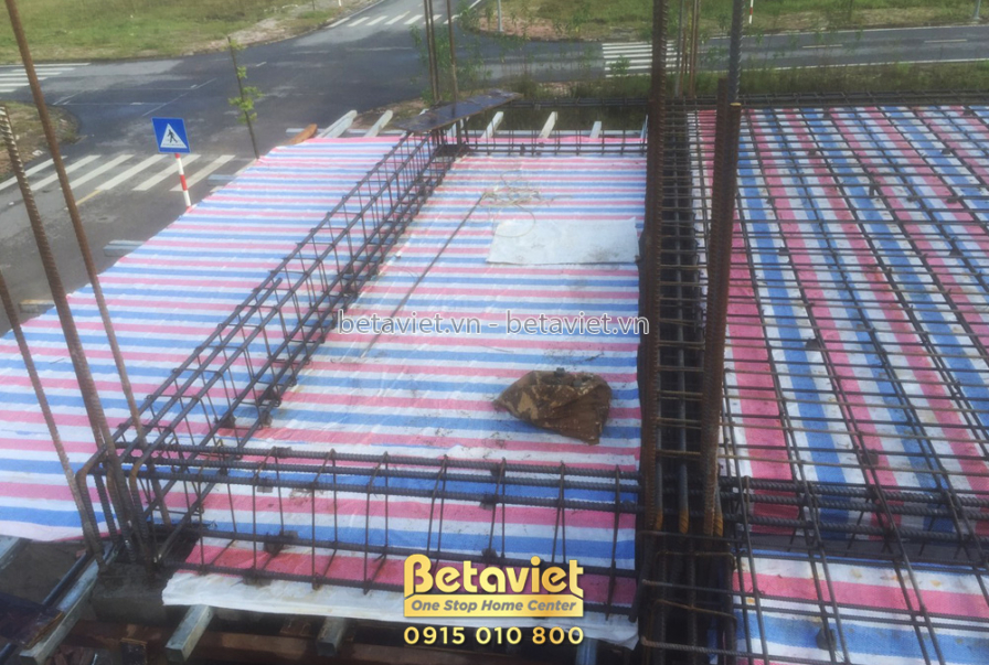 Thi công biệt thự 3 tầng hiện đại TC22156, giai đoạn thi công phần thô – mặt ngoài công trình (16)