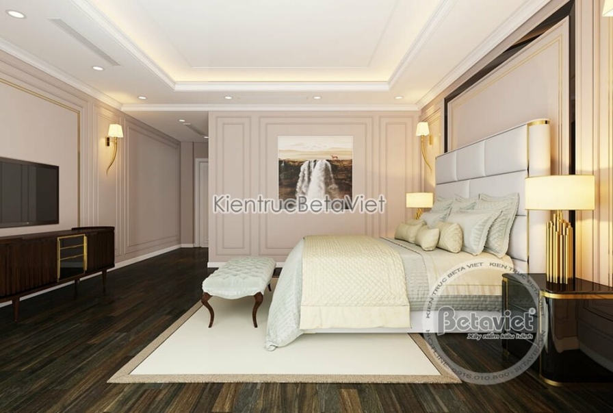 Nội thất phòng ngủ biệt thự Art Deco NT19320 – góc nhìn 6