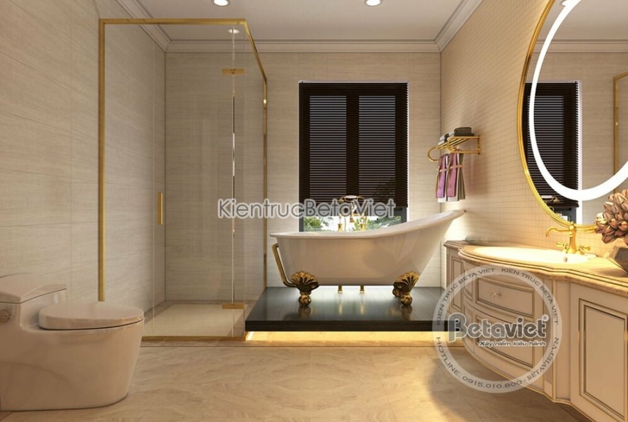 Nội thất phòng tắm biệt thự Art Deco NT19320 – góc nhìn 7