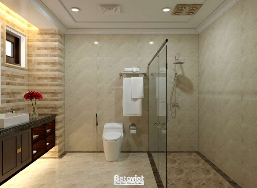 Nội thất phòng tắm biệt thự Art Deco NT19106 – góc nhìn 5