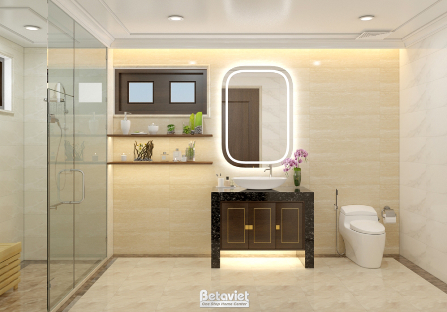 Nội thất phòng tắm biệt thự Art Deco NT19106 – góc nhìn 3