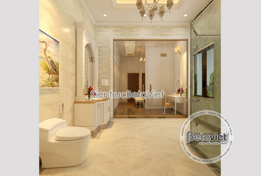 Nội thất phòng tắm biệt thự tân cổ điển NT18063 – góc nhìn 14
