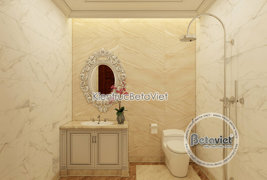 Nội thất phòng tắm biệt thự tân cổ điển NT18063 – góc nhìn 7