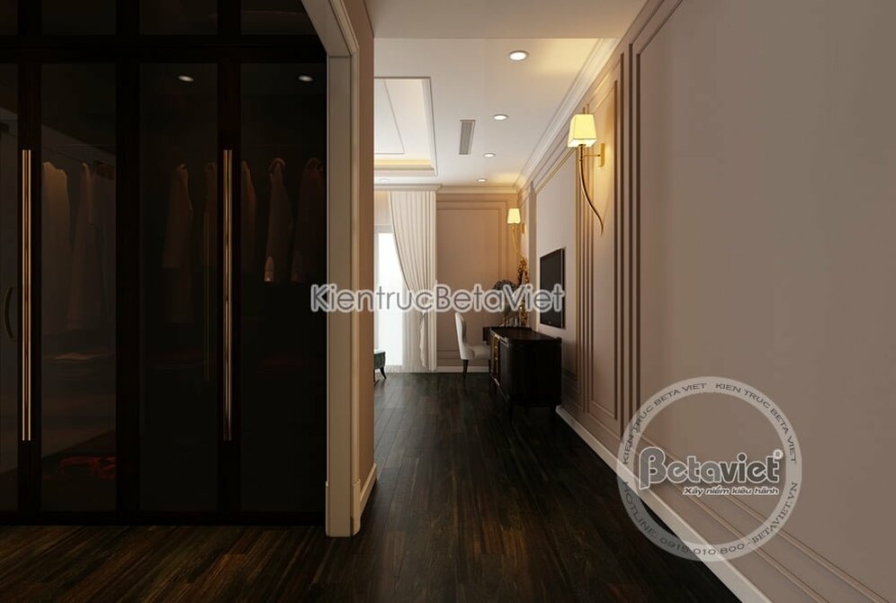 Nội thất phòng thay đồ biệt thự Art Deco NT19320 – góc nhìn 2