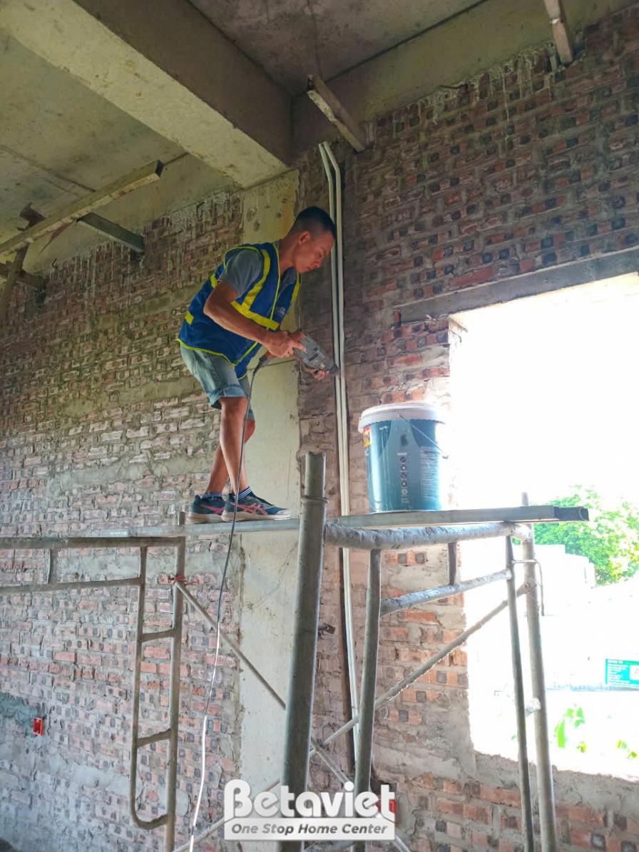Thi công dinh thự tân cổ điển TC23082, giai đoạn thi công phần thô – kết cấu phần thô (16)