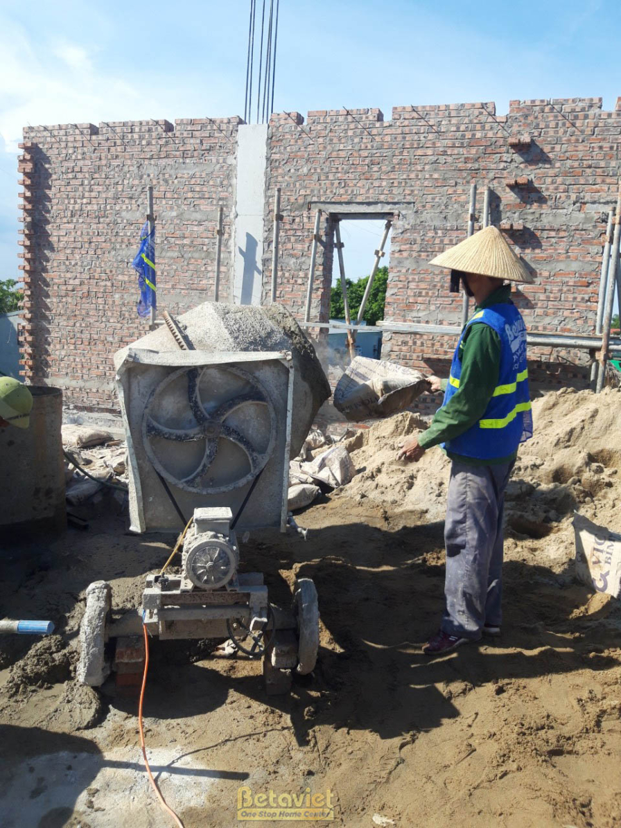Thi công dinh thự tân cổ điển TC23082, giai đoạn thi công phần thô – kết cấu phần thô (17)