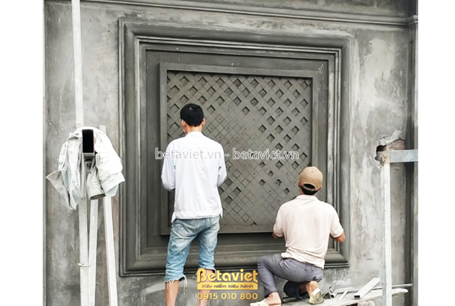 Thi công biệt thự TC21110, giai đoạn thi công phần thô – mặt ngoài công trình (16)