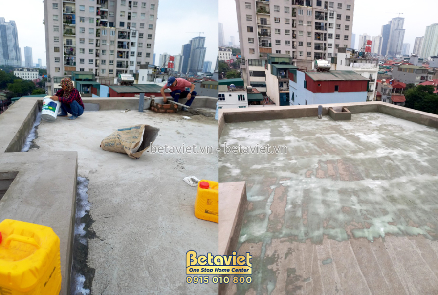 Thi công biệt thự 5 tầng TC21061, giai đoạn thi công phần thô – mặt ngoài công trình (2)