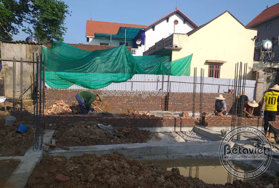Thi công biệt thự 3 tầng hiện đại TC21062, giai đoạn thi công phần thô – kết cấu phần thô (8)
