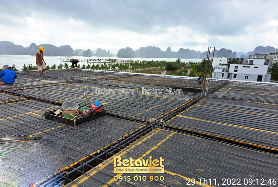 Thi công biệt thự 3 tầng hiện đại TC22049, giai đoạn thi công phần thô – kết cấu phần thô (3)