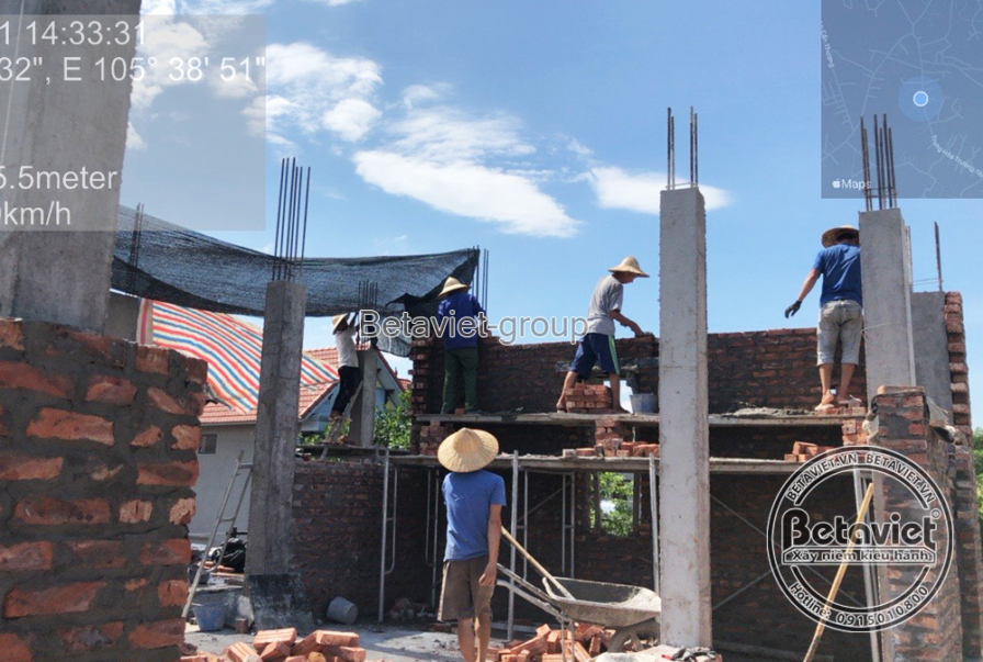 Thi công biệt thự 3 tầng hiện đại TC21062, giai đoạn thi công phần thô – kết cấu phần thô (2)
