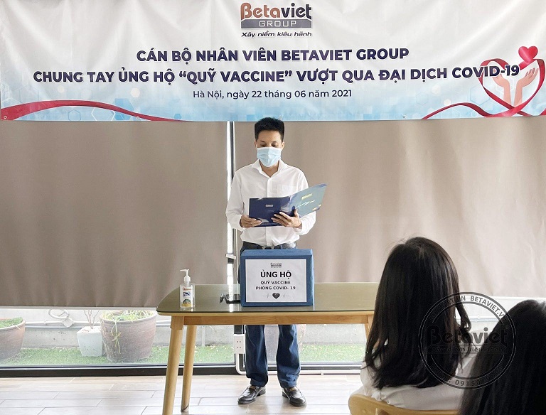 Betaviet Group chung tay ủng hộ “Quỹ Vaccine vượt qua đại dịch Covid-19”