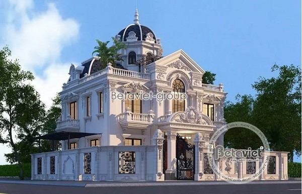 Thiết kế biệt thự 3 tầng cổ điển những mẫu đẹp không thể bỏ qua