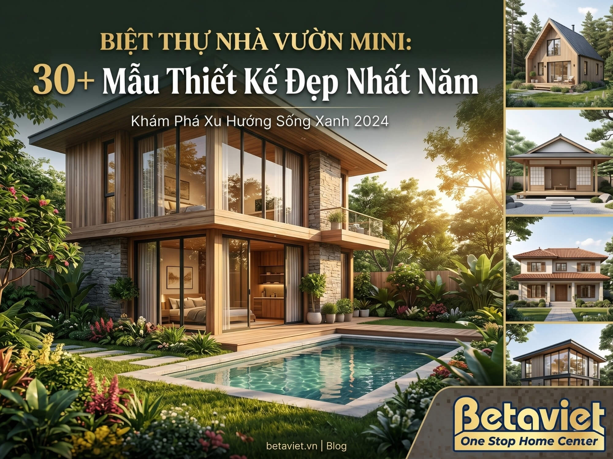 Biệt Thự Nhà Vườn Mini: 30+ Mẫu Thiết Kế Đẹp Nhất Năm 2026