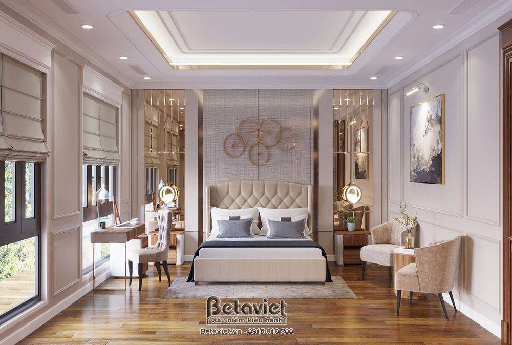 Xu hướng thiết kế nội thất phòng ngủ 40m2 sang trọng – hình 11